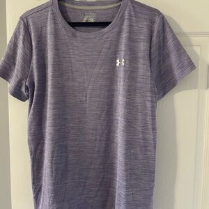 Under Armour tshirt. Heather purple